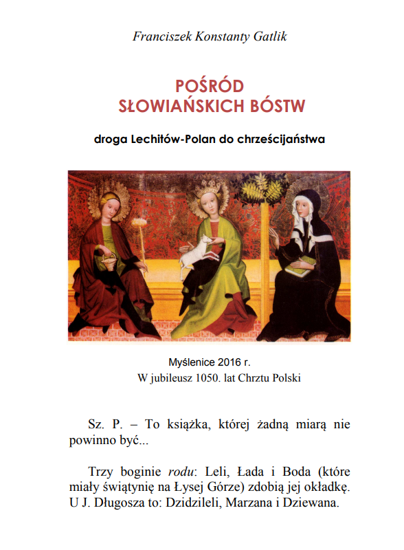 Okładka książki Pośród słowiańskich bóstw